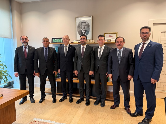 T.C. Cumhurbaşkanlığı Sağlık Politikaları Kurulu Başkanvekili ve Cumhurbaşkanı Başdanışmanı Sayın Prof.Dr. Serkan Topaloğlu ile Görüşme