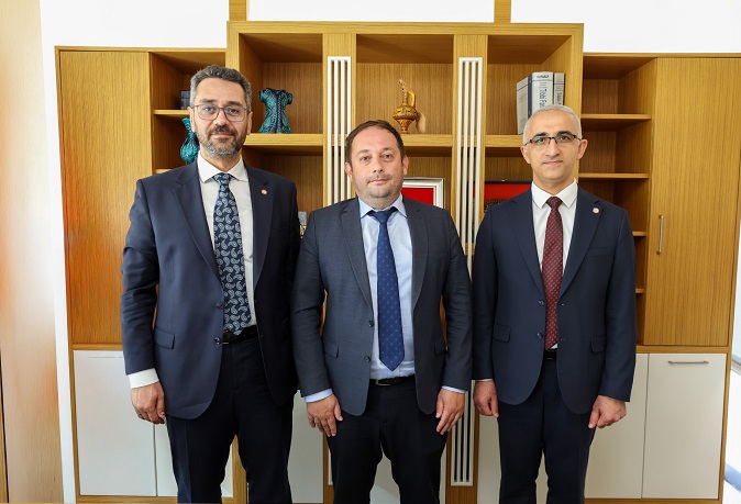 TİTCK Ekonomik Değerlendirmeler ve Laboratuvar Başkan Yardımcısı Sayın Dr. İbrahim Muaz Yaradılmış ile Görüşme
