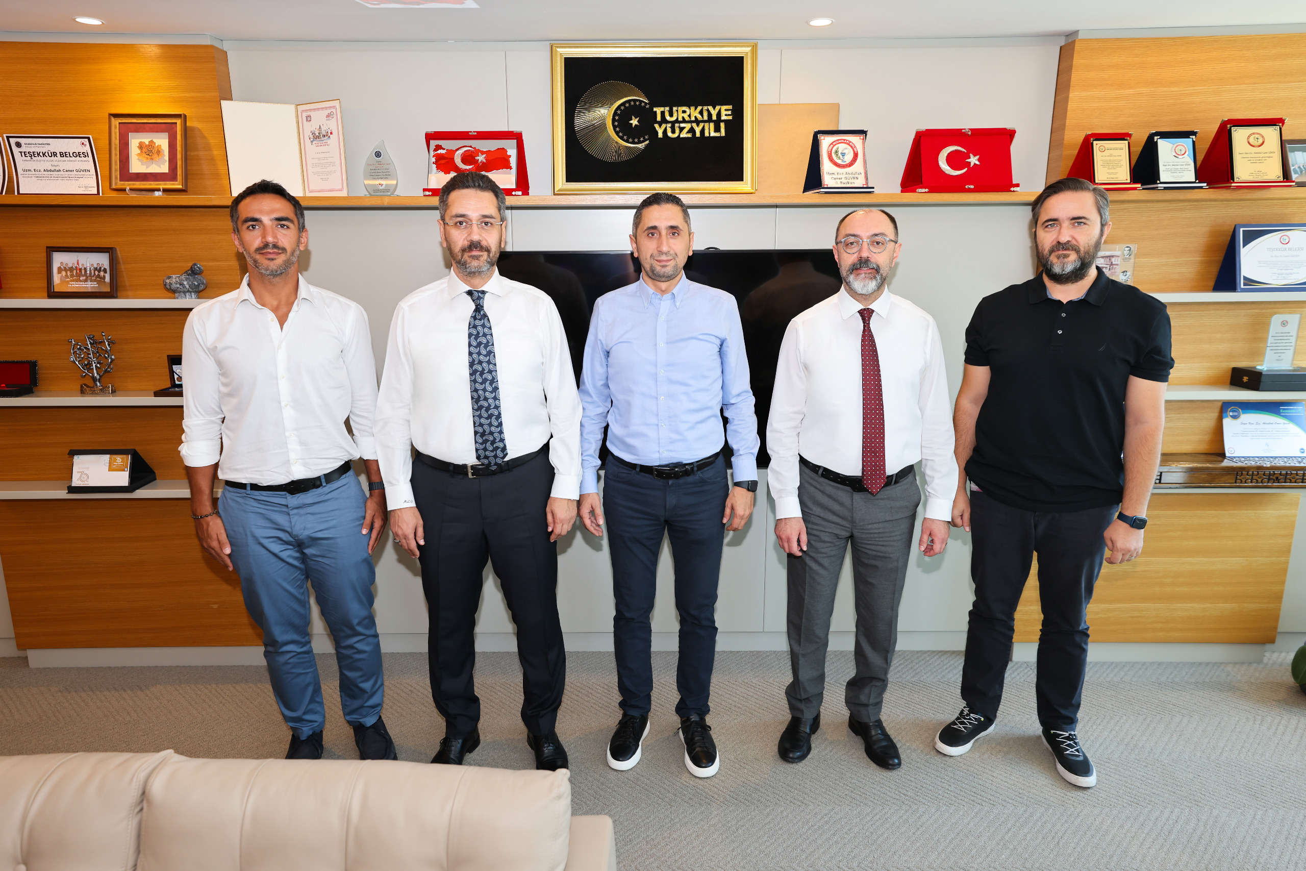 Türkiye Odalar, Borsalar ve Birlik Personeli Sigorta ve Emekli Sandığı Vakfı Genel Müdür Yardımcısı Sami Erdoğan ile Görüşme