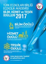 TEB ECZACILIK AKADEMİSİ 2017 YILI BİLİM HİZMET VE TEŞVİK ÖDÜLLERİ